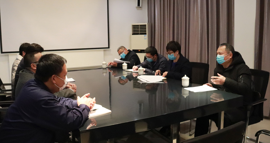 臺州市檢察院潘萬貴副檢察長“三服務(wù)”進美機，指導(dǎo)企業(yè)抓防疫、促生產(chǎn)