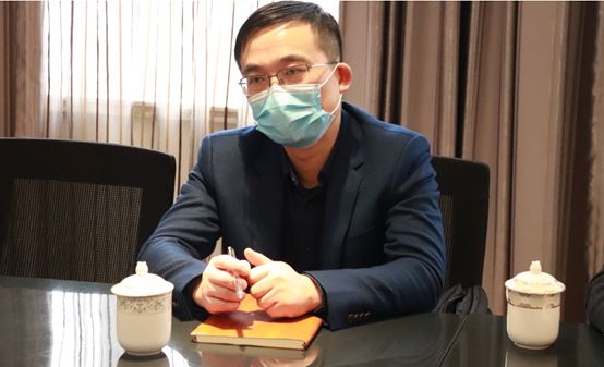 溫嶺市委常委、組織部部長阮積慶，市政協(xié)副主席林文鶴等一行領導蒞臨美機開展“三服務”活動